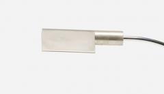 Cedric Hartman Cedric Hartman Pair of Stainless Steel and Chrome Table Lamps 1970 c  - 4813526