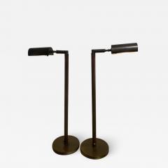 Cedric Hartman MODERNIST PAIR OF TELESCOPING BRASS FLOOR LAMPS IN THE MANNER OF CEDRIC HARTMAN - 1703257