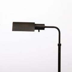 Cedric Hartman Mid Century Adjustable Floor Lamp in Oil Rubbed Bronze Manner of Cedric Hartman - 3898735