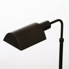 Cedric Hartman Mid Century Adjustable Floor Lamp in Oil Rubbed Bronze Manner of Cedric Hartman - 3898782