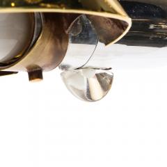 Cedric Hartman Mid Century Modernist Floor Lamp in Chrome Polished Brass by Cedric Hartman - 4162026