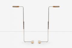 Cedric Hartman Pair of Cedric Hartman Low Profile Floor Lamps 1965c - 4249893