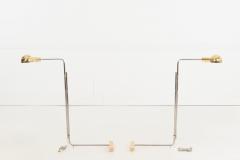 Cedric Hartman Pair of Cedric Hartman Low Profile MOMA Floor Luminaire 1H 1966 - 4323420
