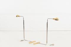 Cedric Hartman Pair of Cedric Hartman Low Profile MOMA Floor Luminaire 1H 1966 - 4323421