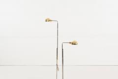 Cedric Hartman Pair of Cedric Hartman Low Profile MOMA Floor Luminaire 1H 1966 - 4323423