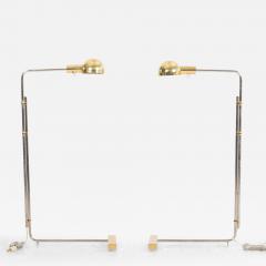 Cedric Hartman Pair of Cedric Hartman Low Profile MOMA Floor Luminaire 1H 1966 - 4325615