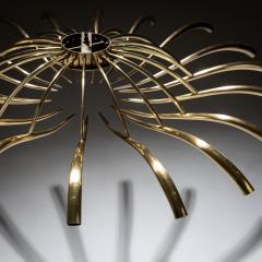 Ceiling Chandelier by Oscar Torlasco for Lumi Italy 1950s - 4432602