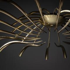 Ceiling Chandelier by Oscar Torlasco for Lumi Italy 1950s - 4432606