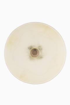 Ceiling Lamp in Glass and Steel 1940s - 4564993