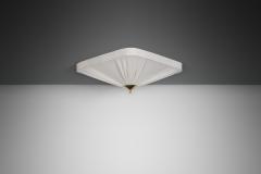 Ceiling Lamp with Brass Finial Finland Mid 20th Century - 4603820