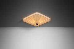 Ceiling Lamp with Brass Finial Finland Mid 20th Century - 4603821