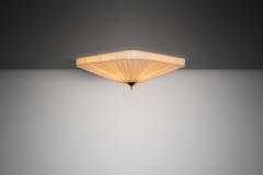 Ceiling Lamp with Brass Finial Finland Mid 20th Century - 4603823