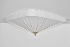 Ceiling Lamp with Brass Finial Finland Mid 20th Century - 4603826