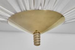 Ceiling Lamp with Brass Finial Finland Mid 20th Century - 4610112
