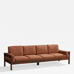 Celina Decoracoes Sofa with Fabric and Wood Brazil 1960s - 4771049