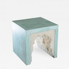 Cement Stool Side Table - 384917