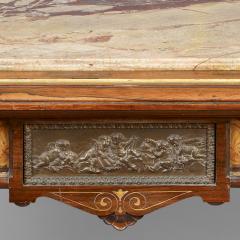 Center Table with Marble Top Attributed to Pottier and Stymus New York - 57597