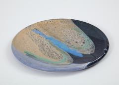 Ceramic Dish with Abstract Enamel Glaze Helwig no 84 - 1698098