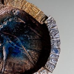 Ceramic Plate attributed to Fiorese Amedeo born 1939 Italy 1970s - 3756731