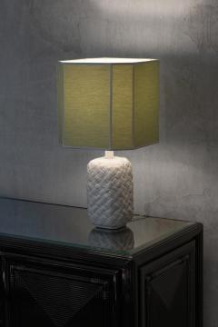 Ceramic Table Lamp with Fabric Lampshade - 4190204