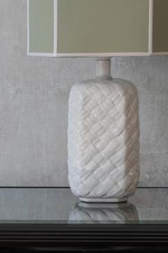 Ceramic Table Lamp with Fabric Lampshade - 4190205