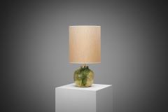 Ceramic Table Lamp with Illustrative Details Europe ca 1960s - 4294742