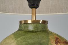 Ceramic Table Lamp with Illustrative Details Europe ca 1960s - 4294754