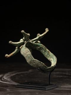 Ceremonial Bracelet debira with six serpent heads torfan Gan People - 4269963