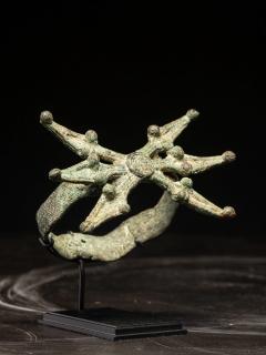 Ceremonial Bracelet debira with six serpent heads torfan Gan People - 4269965