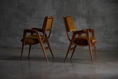 Cerused Art Deco Armchair France 1940s - 4606647