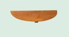 Cerused Oak Wall Hanging Console - 2983770