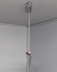 Cesar Putzeys Fine French 1960s Aluminum Chandeliers by Cesar Putzeys - 4565133