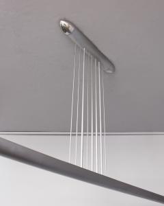 Cesar Putzeys Fine French 1960s Aluminum Chandeliers by Cesar Putzeys - 4565136