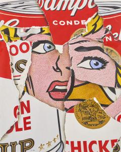 Cesar Santander Soup Can Girl - 4450217