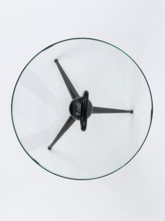 Cesare Lacca Elegant Mid Century Modern Tripod Side Table by Cesare Lacca Italy 1950s - 4541123