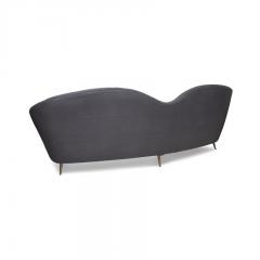 Cesare Lacca Large Mid Century Modern curved sofa by Cesare Lacca Italy  - 2203976