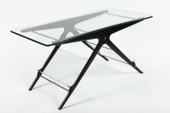 Cesare Lacca Mid Century Italian Coffee Table With Magazine Rack - 4096258