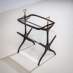 Cesare Lacca Side Table with Magazine Rack attributed to Cesare Lacca Italy 1950s - 4718290
