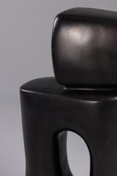 Ch Ibanes Abstract sculpture in black Belgian marble by Ch Ibanes for Blend Italy 2022 - 2897687