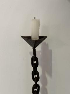 Chain Link Candle Holder In the Style of Franz West - 3744387