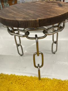 Chain leg side table - 2913710