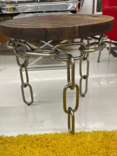 Chain leg side table - 2913713