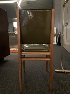 Chair armchair in natural oak in the style of Pierre Jeanneret France 1950s - 4337770