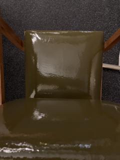 Chair armchair in natural oak in the style of Pierre Jeanneret France 1950s - 4337772