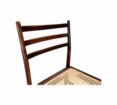 Chair in Rosewood Cane Alexandre Rapoport 1960s Lot 601 - 4336811