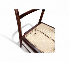 Chair in Rosewood Cane Alexandre Rapoport 1960s Lot 601 - 4336813