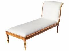 Chaise with Twist Legs - 3054627