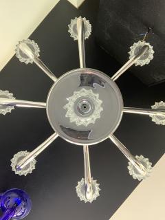 Chandelier Murano Glass With Rostrato Cup Very Impressive - 2667177