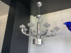 Chandelier Murano Glass With Rostrato Cup Very Impressive - 2667181
