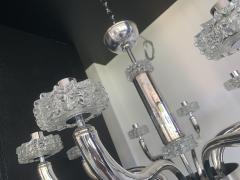 Chandelier Murano Glass With Rostrato Cup Very Impressive - 2667186